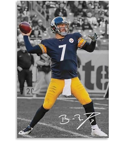 Amazon.com: Ikonic Fotohaus Ben Roethlisberger Antonio Brown Le